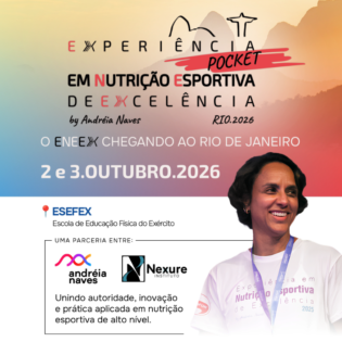 Experiência (Pocket) em Nutrição Esportiva de Excelência
